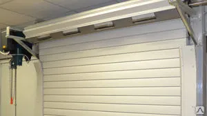 Фото №0 Гаражные рулонные ворота под ключ