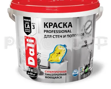 фото Краска вд ст/пот  5л проф база А DALI Рогнеда (1/60)  экк П