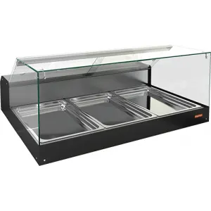 фото Витрина холодильная настольная HICOLD VRS 3 GN