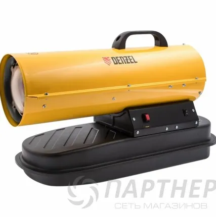 Фото №0 Обогреватель дизельный Denzel DHG-10 (10 кВт, 300 м3/ч, прямой нагрев)