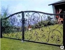 фото Кованые ворота КВ839