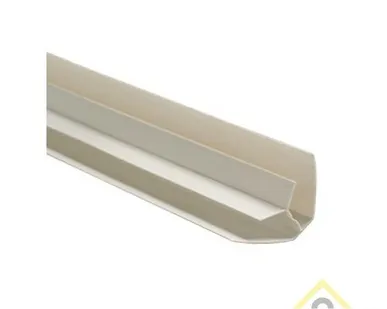 фото Профиль 8мм угол внутренний белый 3м 50шт