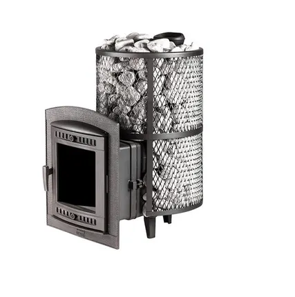 Фото №0 Печь банная "Атмосфера-XL - ПРО" с сеткой для камней из нержавеющей стали, до 32м3