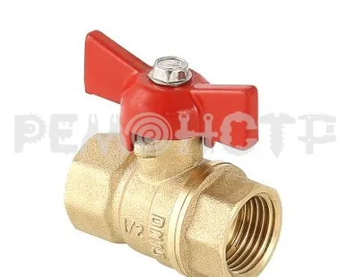 фото Кран шаровый вн/вн бабочка 3/4' (Стандарт) (PN40) VALTEC (1/20) VT.122.GN.05 П