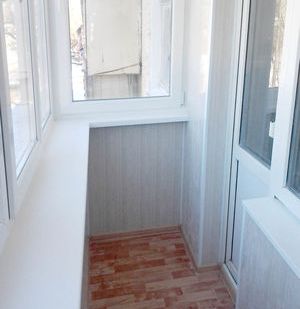 фото Настил линолеума, ковролина