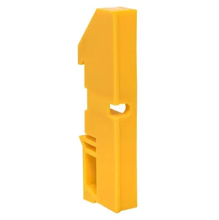 Фото №0 Изолятор на DIN-рейку желт. PROxima EKF ak-1-4-y