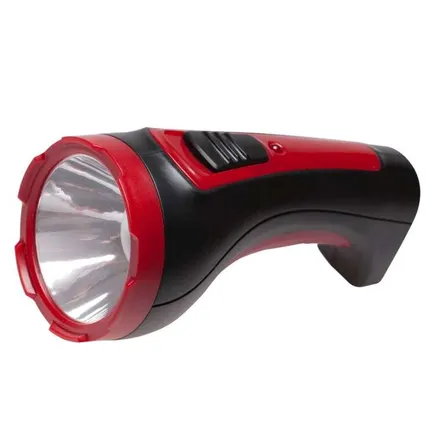 Фото №0 Фонарь аккумуляторный 2 режима 1Вт аккум. 0.5А.ч ЗУ 220В КОСМОС KOCAccu101WLED