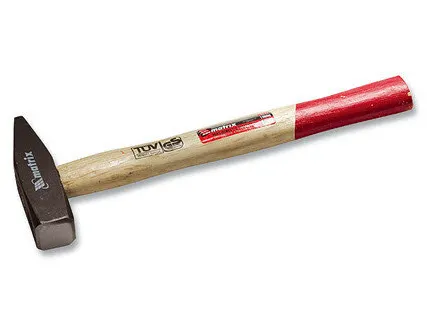 Фото №0 Молоток слесарный MATRIX 200 г деревянная рукоять