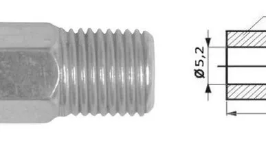 фото Штуцер тормозной трубки 114s