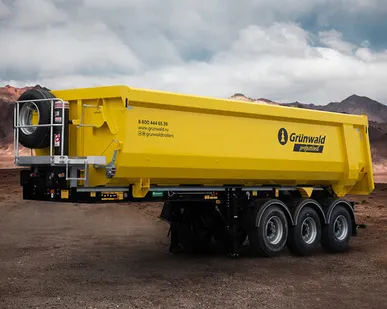 фото Самосвальные полуприцепы Grunwald