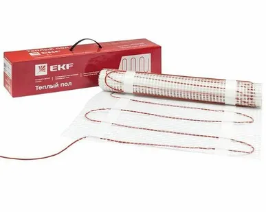 фото Комплект «Теплый пол» (мат) двухжил. 225Вт 1.5кв.м «Уют» PROxima EKF nm2-225-1.5