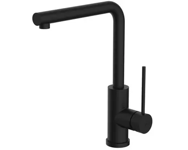 фото Смеситель для кухни Iddis Rule RULBLL0i05, черный матовый