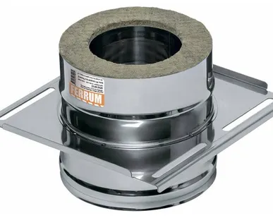 фото Площадка монтажная Ф110х200 (430/1,5мм + нержавейка) Феррум