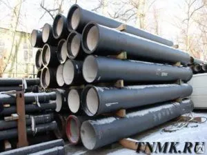 Фото №0 Труба чугунная оцинкованная ВЧШГ ДУ 900 L=6м с ЦПП ГОСТ 9583-75