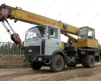 фото Аренда автокрана (автомобильного крана) Ивановец КС-45717-1, Домодедово