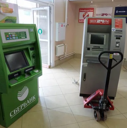 Фото №0 Перевозка и установка банкоматов, сейфов, такелажные работы, есть все необх