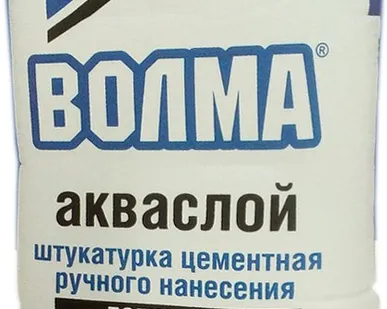 фото Штукатурка цементная Волма Акваслой МН 25кг Доставка по звонку. Грузчики 