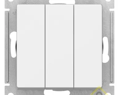 фото Механизм выключателя 3-кл. ATLAS DESIGN 10 АХ бел.SchE ATN000131