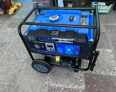 фото Бензиновый генератор Dinking DK8500EW-A 8,5кВт, электростартер, 17лс