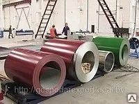 фото Рулонный прокат с покрытием