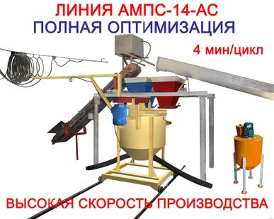 фото Мини-завод для производства газобетона АМПС-14-АС