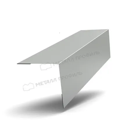 Фото №0 Планка угла наружного 50х50х3000 мм, RAL9003 (белый)