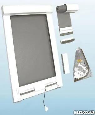 Фото №0 Москитные сетки рулонные