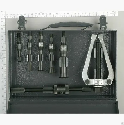 Фото №0 Набор съемников подшипников KRAFTOOL с контропорой, внутренн 10-37мм