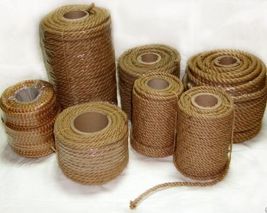 фото Веревка джутовая ф.12мм 25 кг. 250 м.
