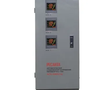 фото Стабилизатор напряжения РЕСАНТА АСН-30000/3-Ц