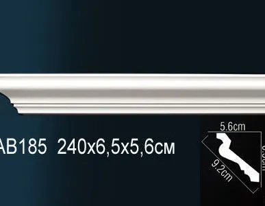 фото Карниз АВ185 (240х6,5х5,6см).