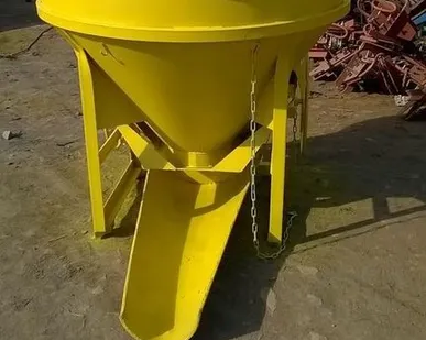 фото Бадья для бетона рюмка БКн-0.5 с рукавом