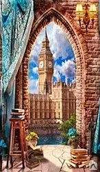 фото Эко-фрески однополотные 44128 (Лондон)