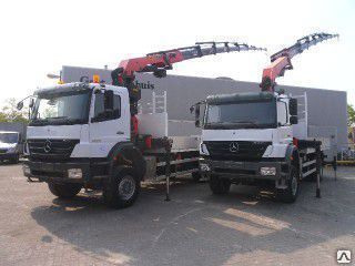 фото КМУ MERCEDES AXOR 2528L Кран-манипулятор Palfinger 15500
