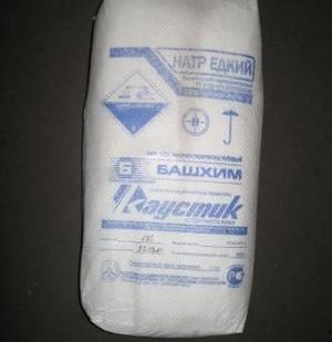 фото Натр едкий технический чешуированный
в