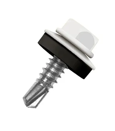 Фото №0 Саморез кровельный 5,5х19 RAL 9010