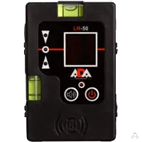 фото Приемник луча с зажимом для лазерного уровня (нивелира) при работе на улице