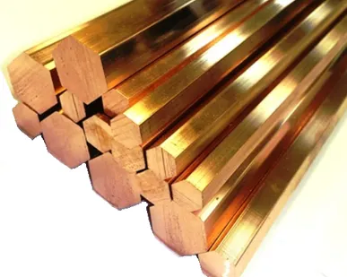 фото Шестигранник латунный 19 мм