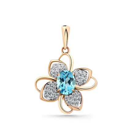 Фото №0 Подвеска из золота 585 пробы