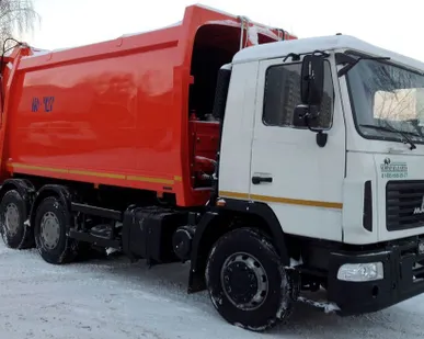 фото КО-427-90 на шасси МАЗ 6312В3-425-010 (бескаркасный кузов, с порталом)