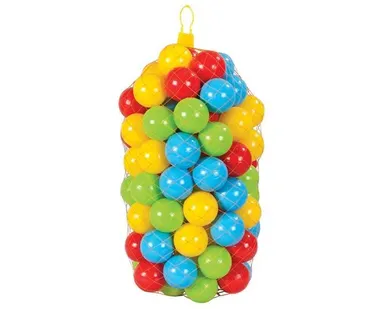 фото Шарики Pilsan Play Pool Balls для сухого бассейна 
7 см 100 шт в сетке