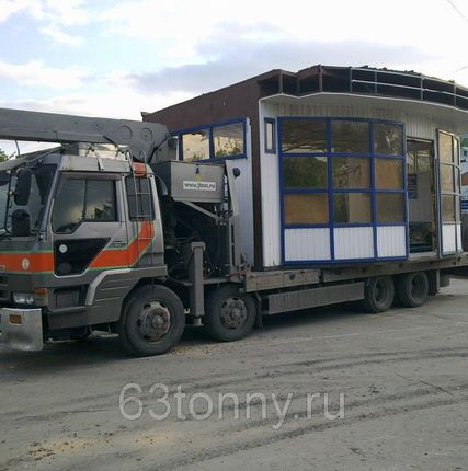 Фото №0 Перевозка торговых павильонов