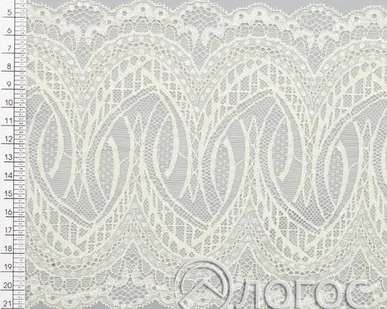 фото Кружево стрейч гипюр арт. 65007, молочный