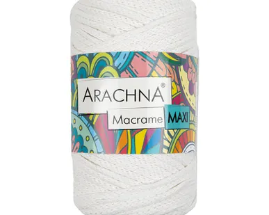 фото Пряжа ARACHNA "Macrame Maxi" 80% хлопок, 20% полиэстер 250 г ± 10 г 80 м №24 натуральный