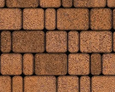 фото Тротуарная плитка Выбор Классико Гладкий Листопад 60 мм 3 камня Арабская ночь