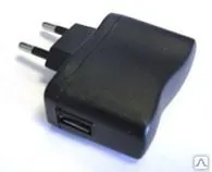 фото Вилка-адаптер с USB, 1А
