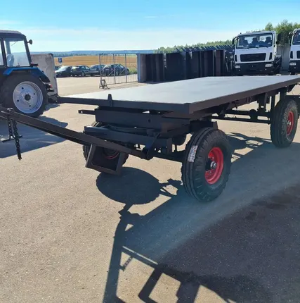 Фото №3 Шасси прицепа не самосвальное с полом ПТ-4