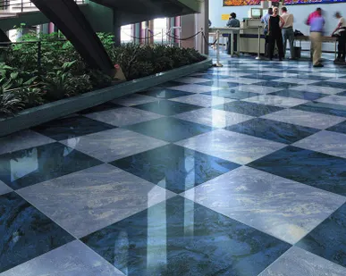 фото Кладка керамической плитки (менее 30х30) по диагонали