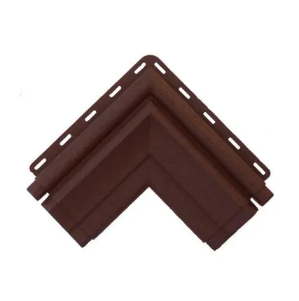 Фото №0 Угол наличника (АП) "КЛАССИК" Коричневый 280*280 мм