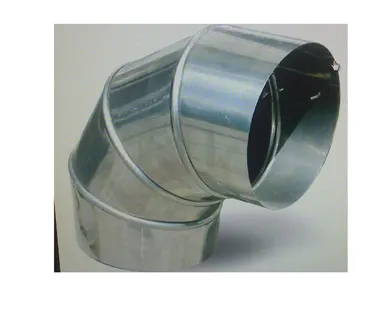 фото Отвод 90*для котла ф 200, 0,5мм, нержавейка